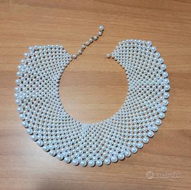 Collana perle girocollo