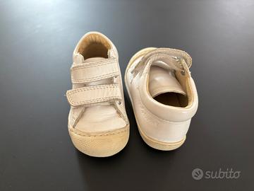 Scarpe Naturino Bianche Primi Passi N.19