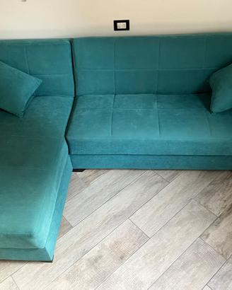 Divano Sani azzurro
