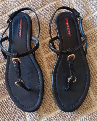 PRADA Sport sandali infradito T-strap vintage