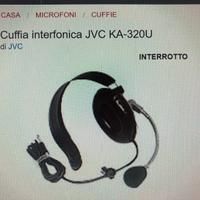 Quattro Cuffie interfono JVC