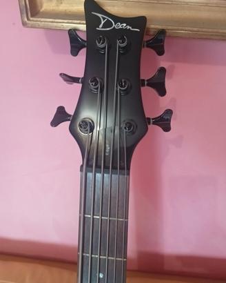 basso elettrico 6 corde Dean Edge