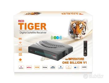 Decoder satellitare Tiger One Billion V1 8K