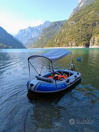 gommone con motore elletrico