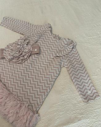 Vestito piu fascia nanan 9 mesi