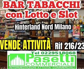 Bar tabacchi lotto gratta e vinci e slot