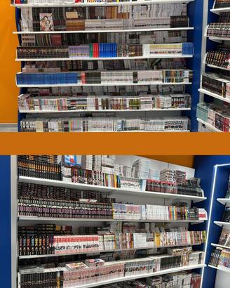 Arredo negozio,lotto interno fumetti/giochi/funko