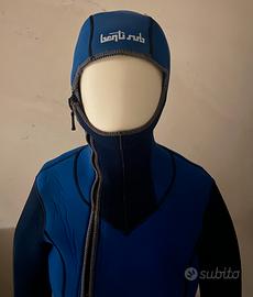 Muta subacquea classica due pezzi Benti-sub