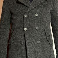 Giaccone uomo doppiopetto in lana - Taglia L