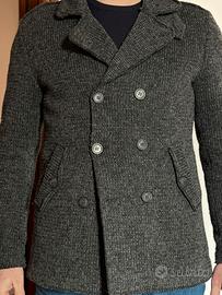 Giaccone uomo doppiopetto in lana - Taglia L