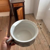 Vaso da notte antico in ceramica