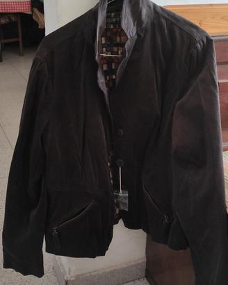 Giacca donna Oviesse vintage velluto. Taglia 48.