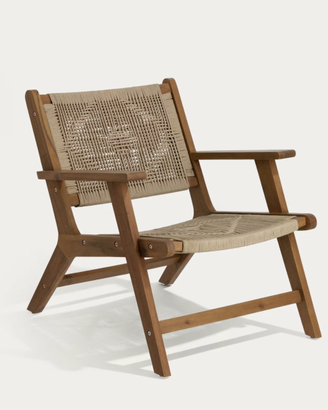 Poltrona Geralda in legno kave home