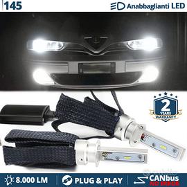 Luci LED per Alfa Romeo 145 H1 CANbus 6500K 8000LM