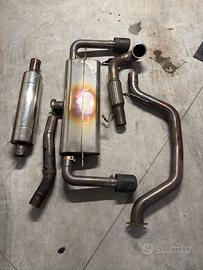 Scarico completo miltek golf gti 8