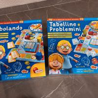 Lisciani Vocabolando e Tabelline e Problemini
