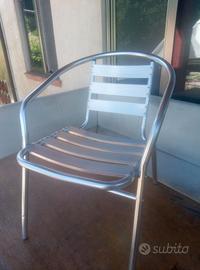 SEDIE METALLICHE TIPO BAR