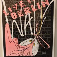 Poster ORIGINALE Pink Floyd Roger Waters Potsdamer