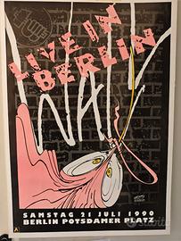 Poster ORIGINALE Pink Floyd Roger Waters Potsdamer