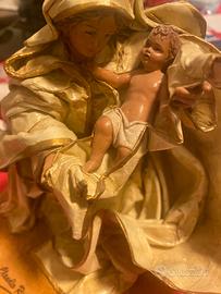 Arte sacra statuetta cartapesta Claudio Riso