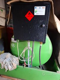 Cisterna gasolio 1500 lt, vasca e pompa 12 v