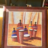 Quadro etnico con cornice