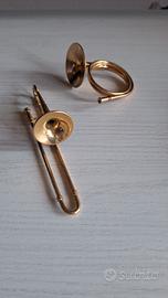 2 strumenti musicali in miniatura 