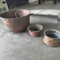 Pentole rame d epoca