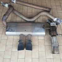 scarico completo miltek x ford focus st mk3