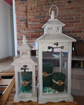 set lanterne da interno 