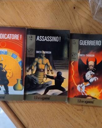 Librogame serie Ninja n.1,2,5