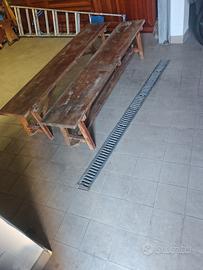 panche in legno 