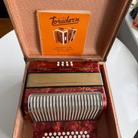 Fisarmonica a due voci con valigia