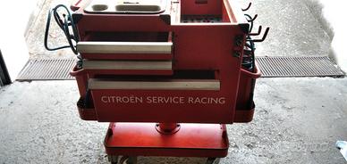 carrello Citroen service racing 