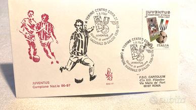 Juventus Campione 1996/97 -Busta FDC Numerata 1997