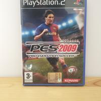 gioco pes 2009 09 ps2 pro evolution soccer calcio