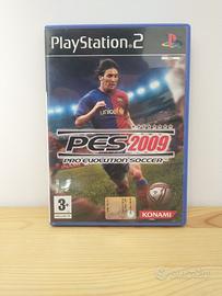 gioco pes 2009 09 ps2 pro evolution soccer calcio