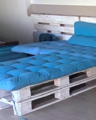 Pallet e cuscini da esterno
