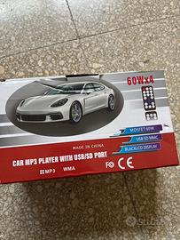 Autoradio stereo auto funzionante USB/AUX – 10€