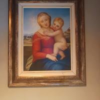 quadro madonna con bambino