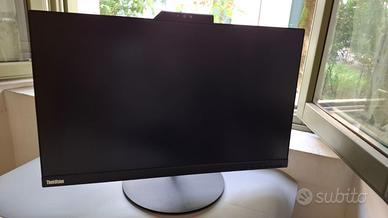 Monitor Lenovo 24 “ webcam integrata