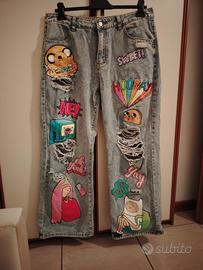 Adventure Time Jeans XL