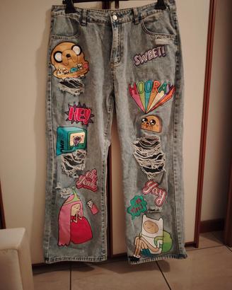 Adventure Time Jeans XL