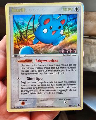 Pokemon - Azurill HOLO 20/113 Delta Species ITA