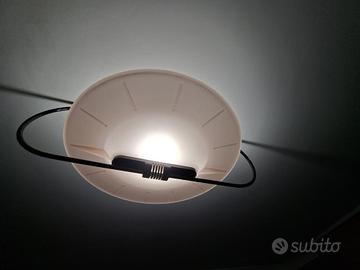 Lampadario e lampada Ladue anni 80