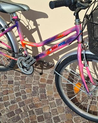 bicicletta mtb 24 x bambina 8    12 anni