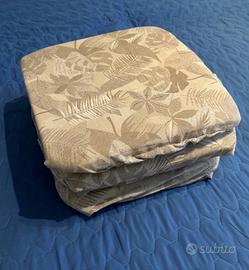 Set 4 cuscini Ikea fantasia foglia marrone