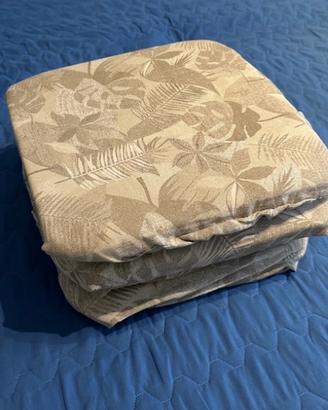 Set 4 cuscini Ikea fantasia foglia marrone