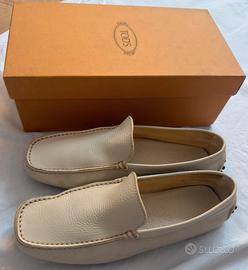 Mocassini TOD’S in pelle bianca/avorio