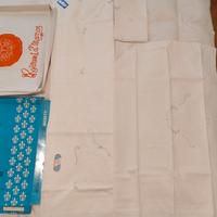 Lenzuolo 2 piazze finemente ricamato